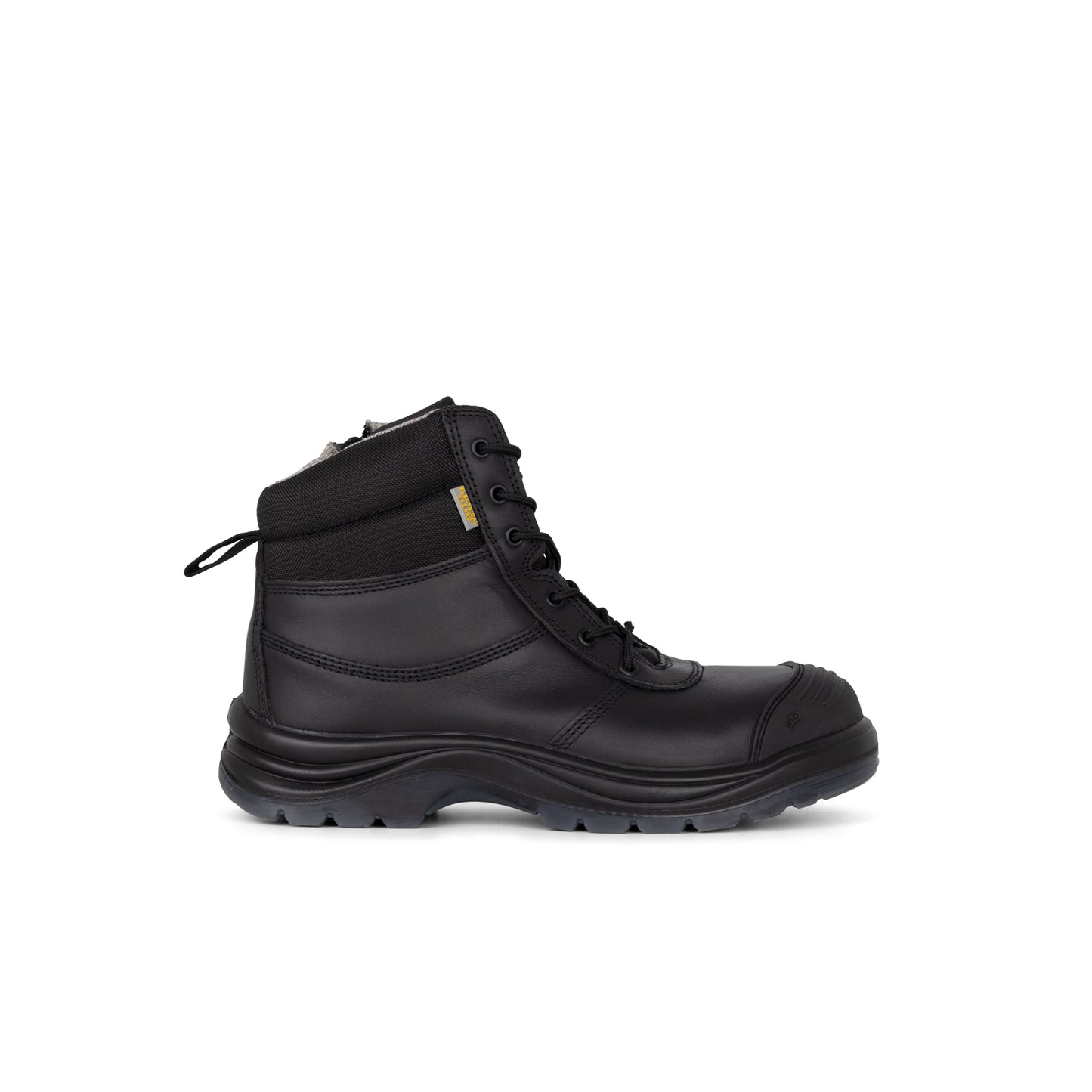 King Gee K27155 Tradie Zip/Lace Composite Safety Work Boots 6" - Black