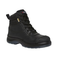 King Gee K27155 Tradie Zip/Lace Composite Safety Work Boots 6" - Black