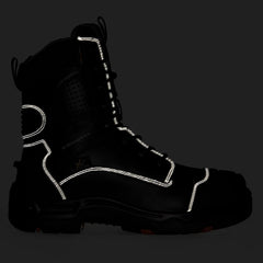 King Gee K27996 ONYX 8Z Metguard Puncture-Resistant Work Boot - Black