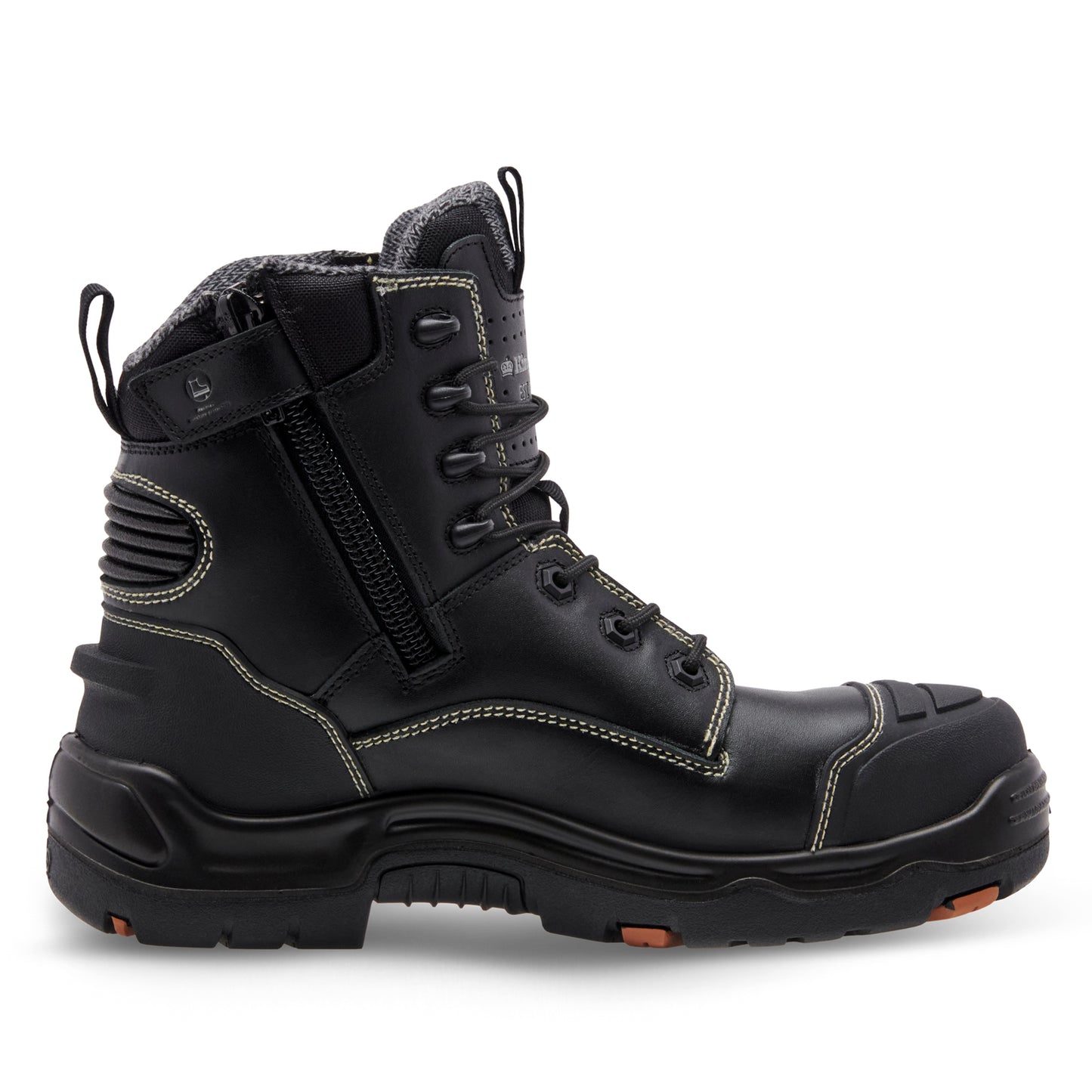 King Gee K27998 ONYX 6Z Puncture-Resistant Work Boot - Black