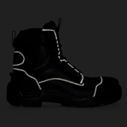King Gee K27998 ONYX 6Z Puncture-Resistant Work Boot - Black