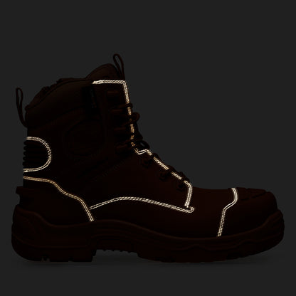 King Gee K27999 ONYX 6Z Puncture-Resistant Work Boot - Wheat