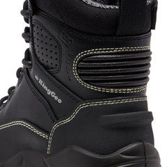King Gee K28002 Women's ONYX 6Z Puncture-Resistant Work Boot - Black