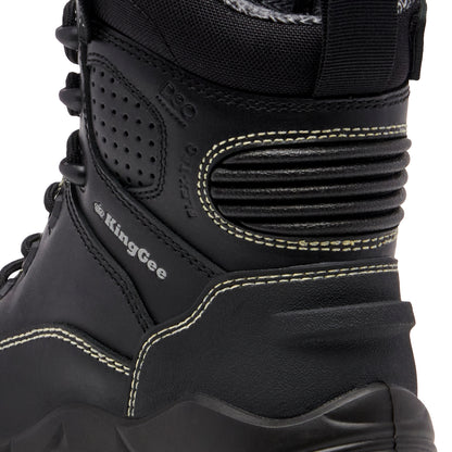 King Gee K28002 Women's ONYX 6Z Puncture-Resistant Work Boot - Black