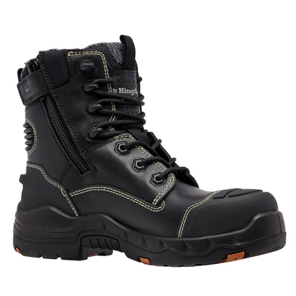 King Gee K28002 Women's ONYX 6Z Puncture-Resistant Work Boot - Black