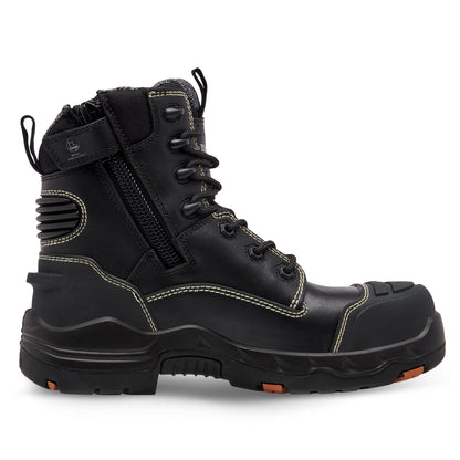 King Gee K28002 Women's ONYX 6Z Puncture-Resistant Work Boot - Black