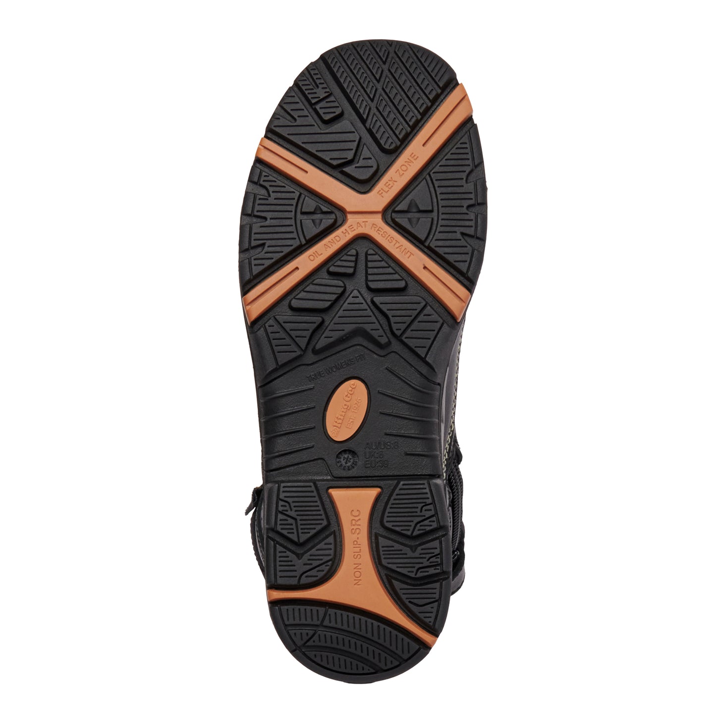 King Gee K28002 Women's ONYX 6Z Puncture-Resistant Work Boot - Black