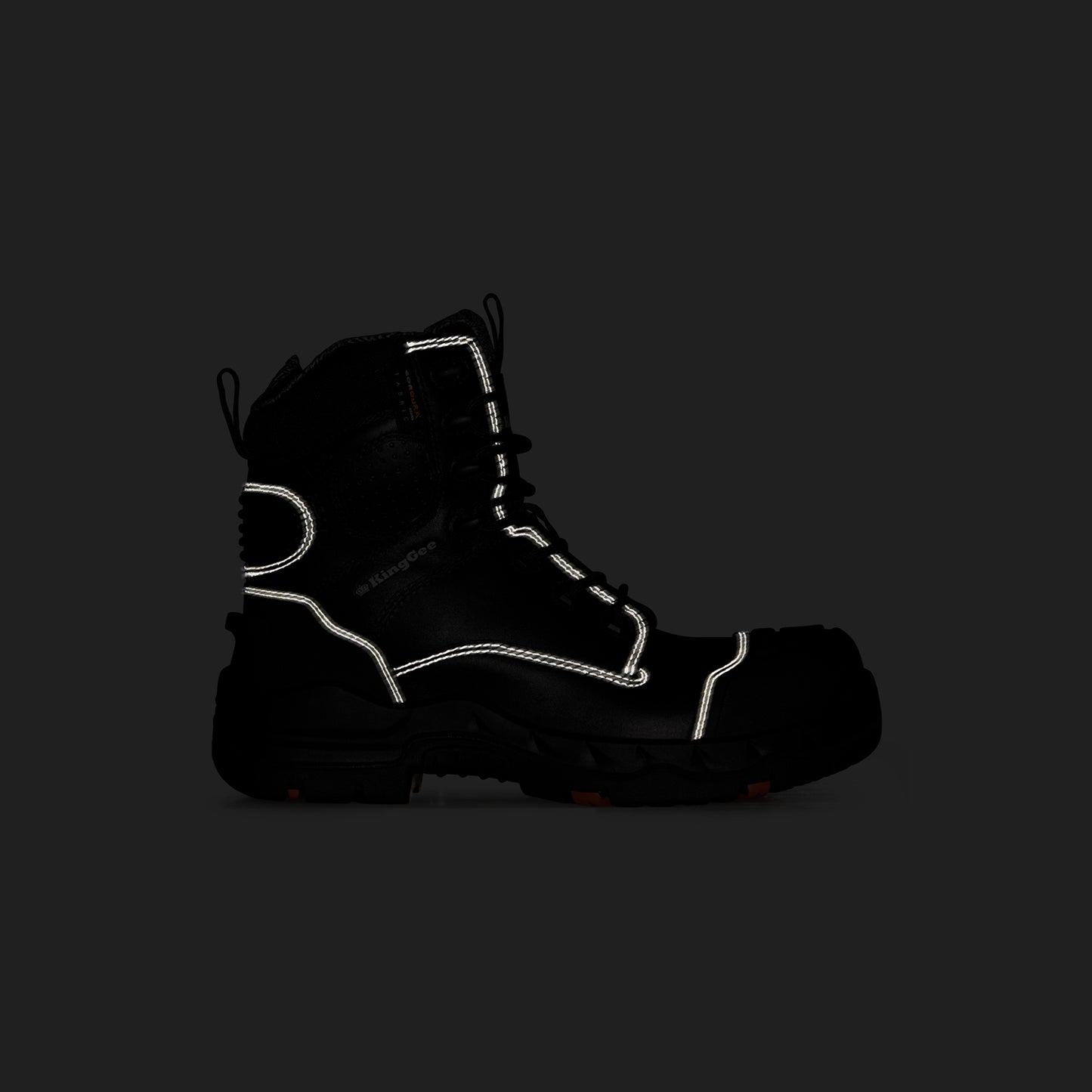 King Gee K28002 Women's ONYX 6Z Puncture-Resistant Work Boot - Black