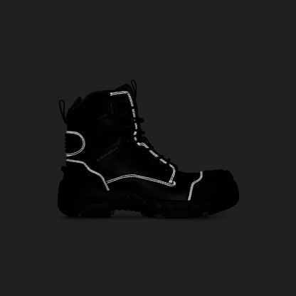 King Gee K28002 Women's ONYX 6Z Puncture-Resistant Work Boot - Black