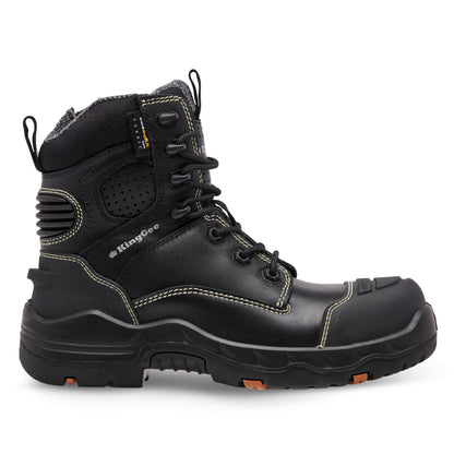 King Gee K28002 Women's ONYX 6Z Puncture-Resistant Work Boot - Black