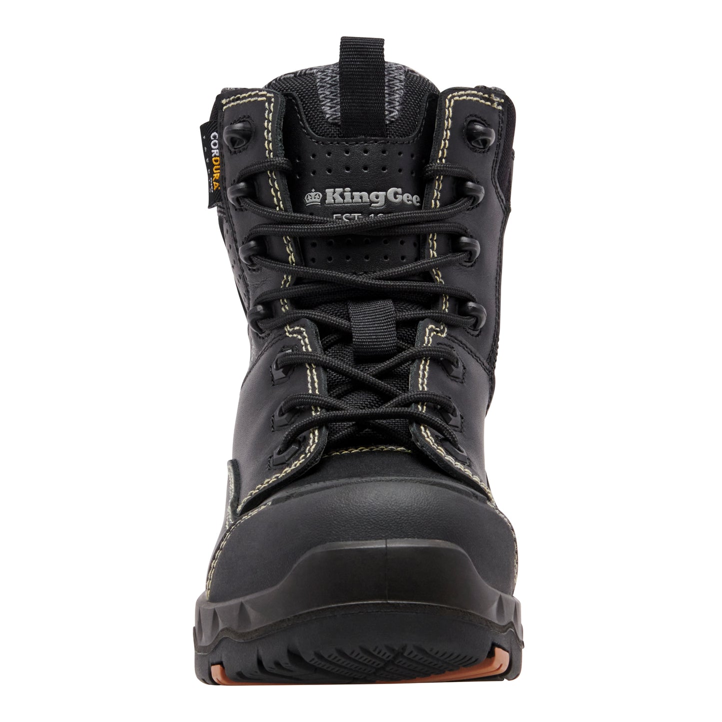 King Gee K28002 Women's ONYX 6Z Puncture-Resistant Work Boot - Black