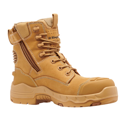 King Gee K28003 Women's ONYX 6Z Puncture-Resistant Work Boot - Wheat