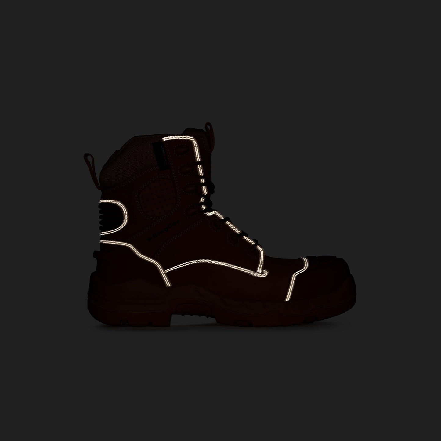 King Gee K28003 Women's ONYX 6Z Puncture-Resistant Work Boot - Wheat