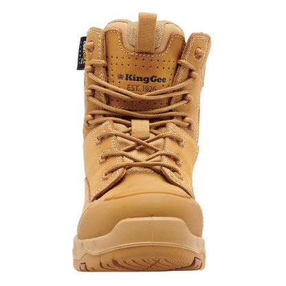 King Gee K28003 Women's ONYX 6Z Puncture-Resistant Work Boot - Wheat