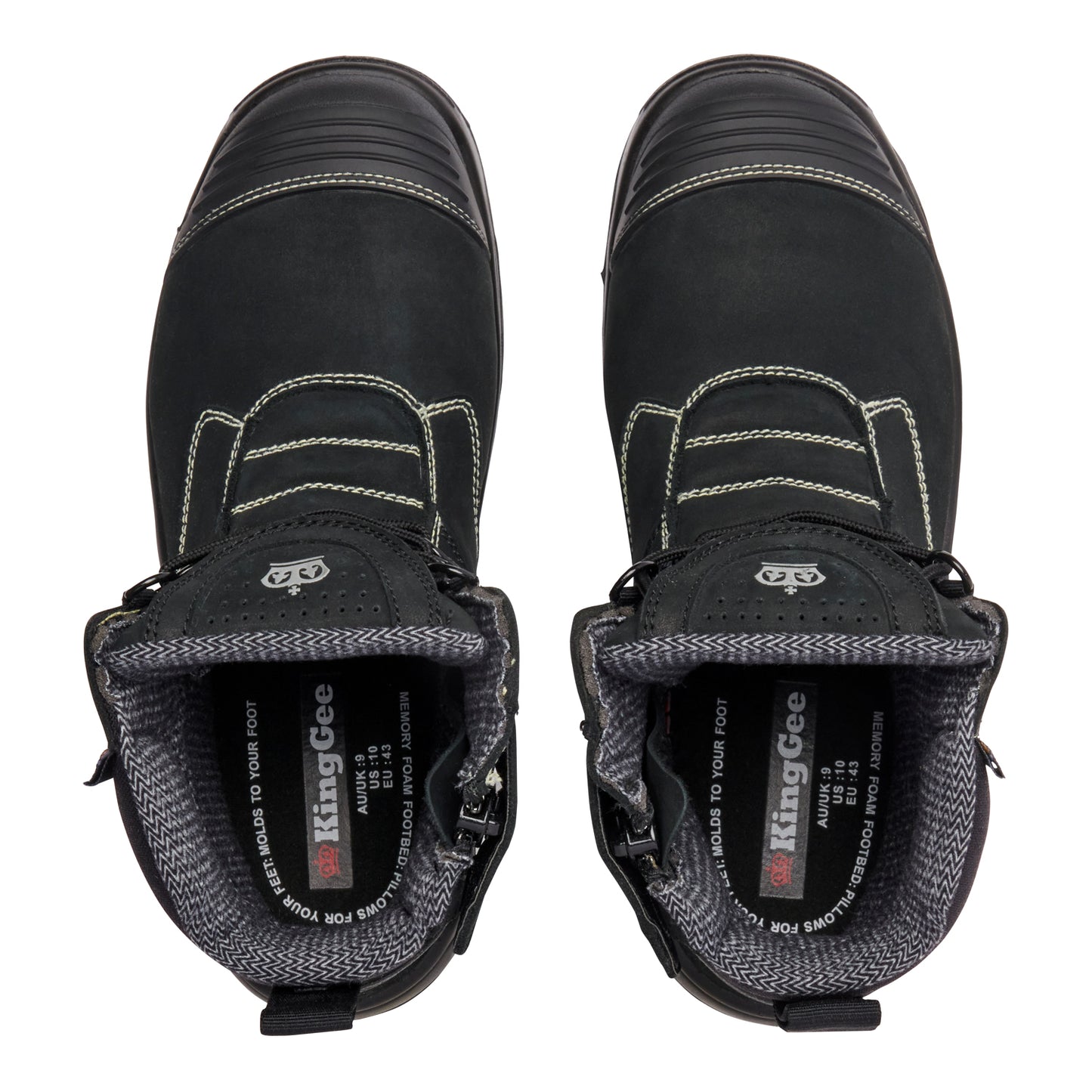 King Gee K28008 BENNU PRO 6 Work Boot - Black