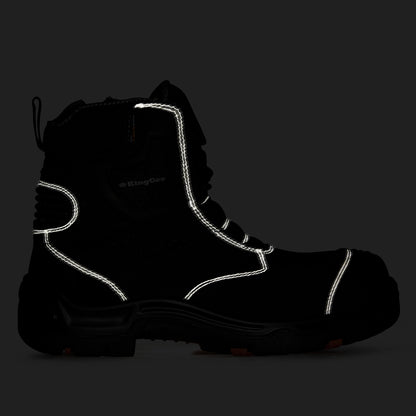 King Gee K28008 BENNU PRO 6 Work Boot - Black