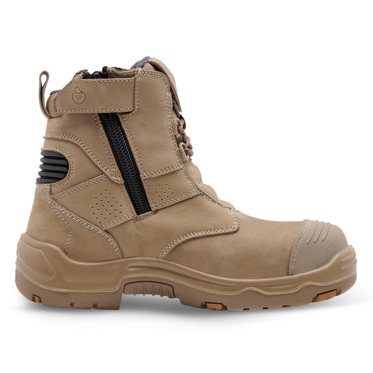 King Gee K28010 BENNU PRO 6 Work Boot - Stone