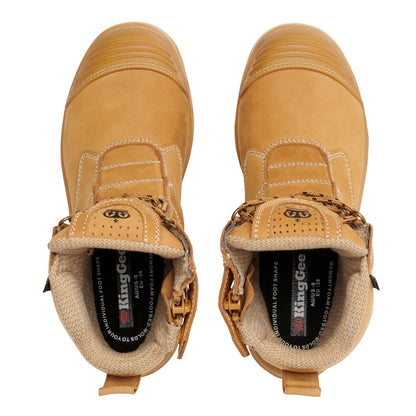 King Gee K28012 Women's BENNU PRO 6 Work Boot - Wheat