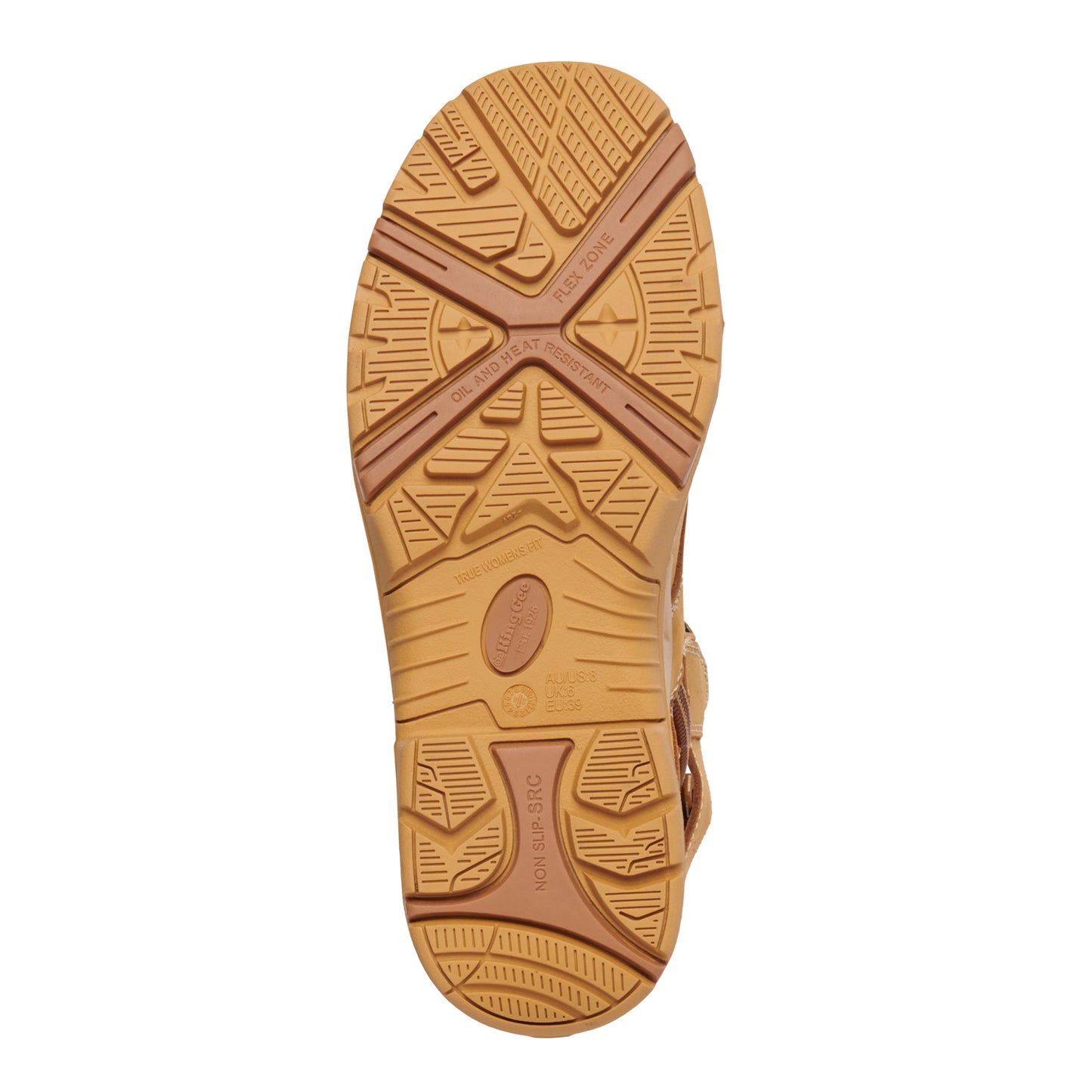 King Gee K28012 Women's BENNU PRO 6 Work Boot - Wheat