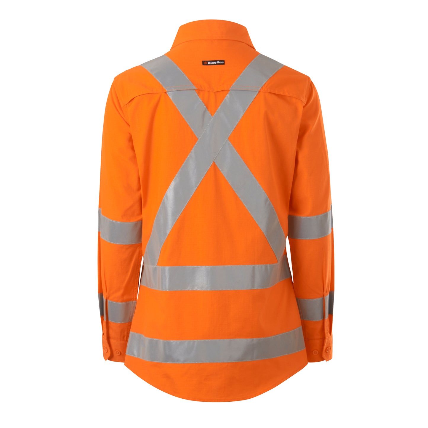 King Gee K44203 Women's Workcool Vented  NSW Rail  Shirt