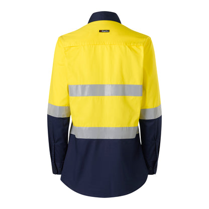King Gee K44221 Originals Womens Vented Drill Shirt Taped