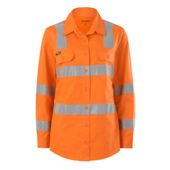 King Gee K44232 Women's Workcool Vented Vic Rail Shirt