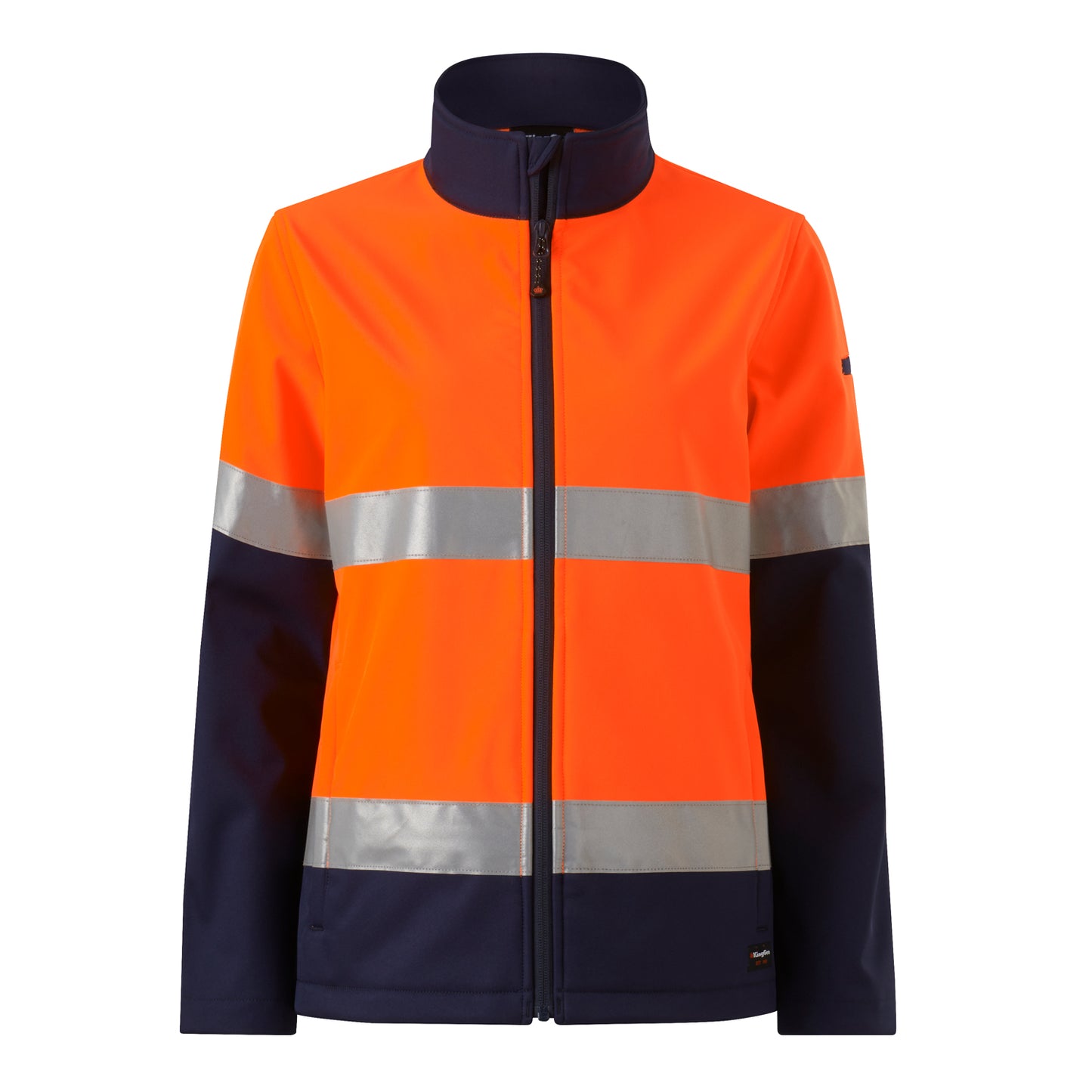 King Gee K45006 Women's Reflective Spliced Soft Shell Jacket