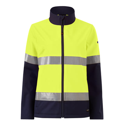 King Gee K45006 Women's Reflective Spliced Soft Shell Jacket