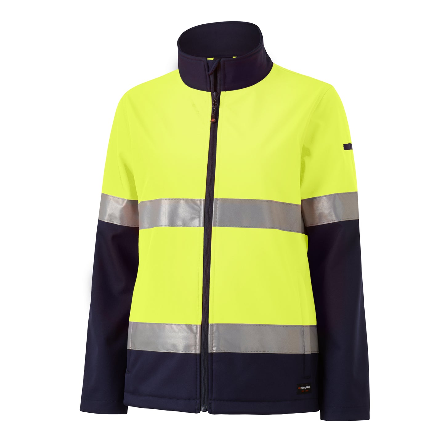 King Gee K45006 Women's Reflective Spliced Soft Shell Jacket