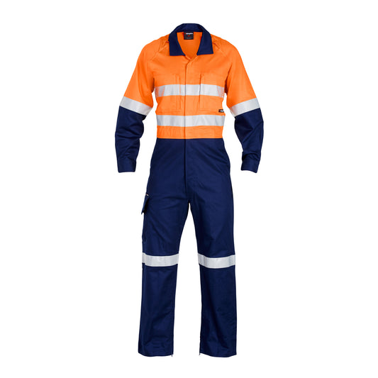 King Gee K51540 Workcool 2 Hi-Vis Reflective Two Tone Work Coveralls