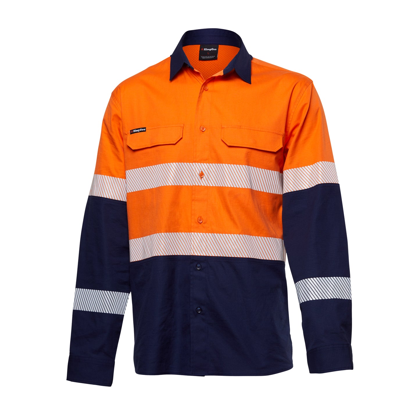 King Gee K54028 Workcool Pro Reflective Long Sleeve Shirt