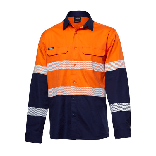 King Gee K54028 Workcool Pro Reflective Long Sleeve Shirt