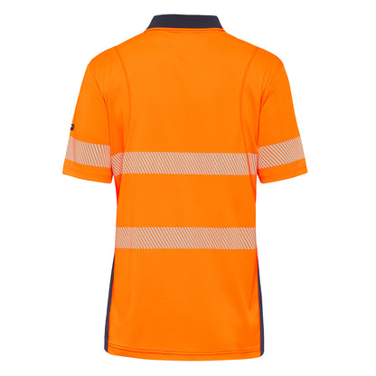 King Gee K54215 Workcool Hyperfreeze Hi-Vis Reflective Short Sleeve Polo