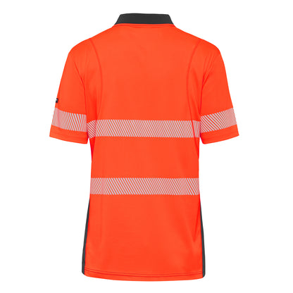 King Gee K54215 Workcool Hyperfreeze Hi-Vis Reflective Short Sleeve Polo