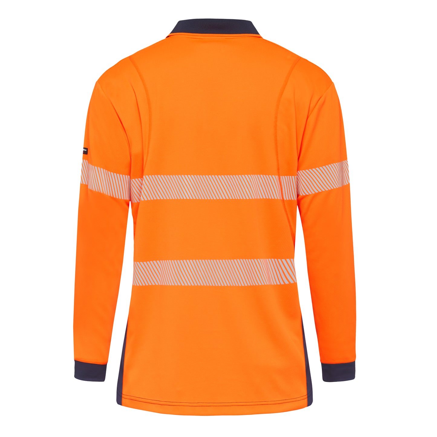 King Gee K54225 Workcool Hyperfreeze Hi-Vis Reflective Long Sleeve Polo