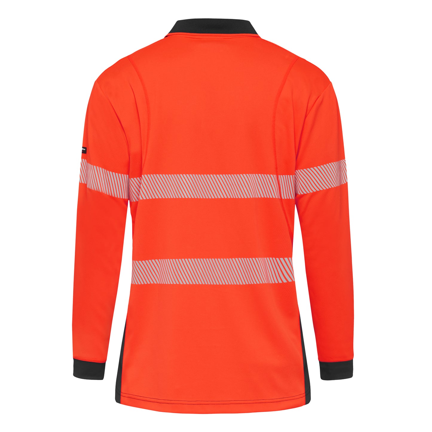King Gee K54225 Workcool Hyperfreeze Hi-Vis Reflective Long Sleeve Polo