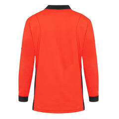 King Gee K54235 Workcool Hyperfreeze Hi-Vis Two Tone Long Sleeve Polo Shirt