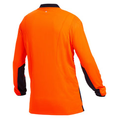 King Gee K54840 Workcool Hyperfreeze Hi-Vis Lightweight Long Sleeve Polo