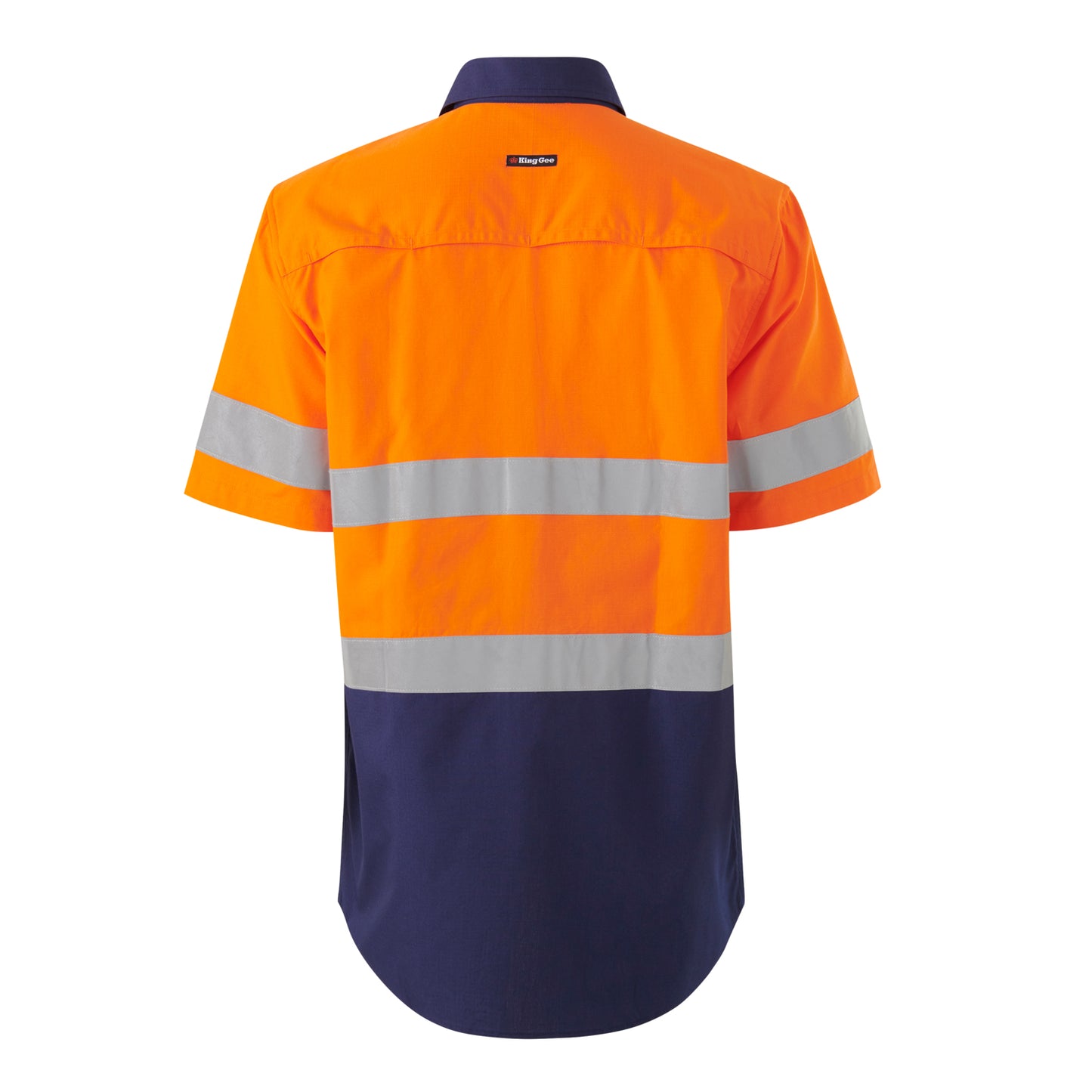 King Gee K54911 Workcool Vented Spliced Shirt Taped Short Sleeve