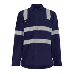King Gee K54917 Workcool Vented X Back Shirt Long Sleeve