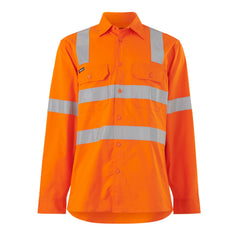 King Gee K54917 Workcool Vented X Back Shirt Long Sleeve