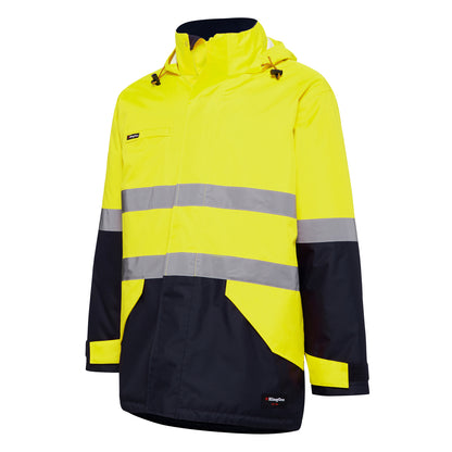 King Gee K55010 Hi-Vis Reflective Waterproof Insulated Jacket
