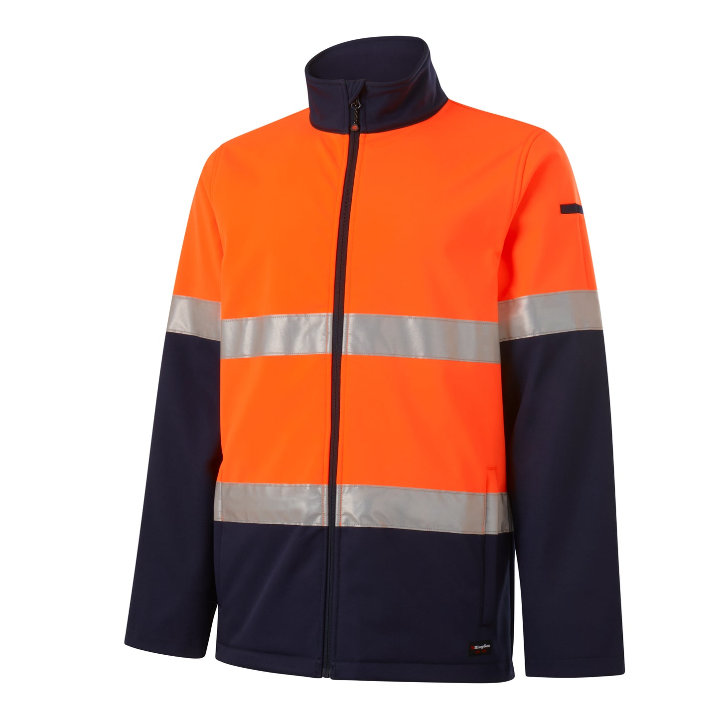King Gee K55034 Reflective Spliced Softshell Jacket