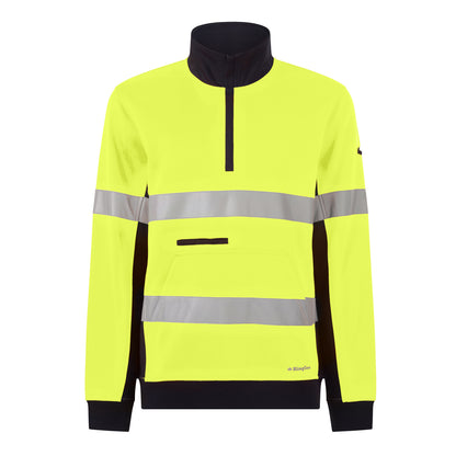 King Gee K55040 Reflective Spliced 1/4 Zip Fleece