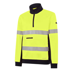 King Gee K55040 Reflective Spliced 1/4 Zip Fleece