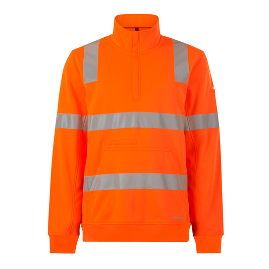 King Gee K55057 Reflective 1/4 Zip Fleece  X Back