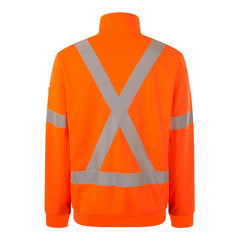 King Gee K55057 Reflective 1/4 Zip Fleece  X Back