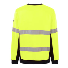 King Gee K55058 Reflective Spliced Crew Neck  Fleece
