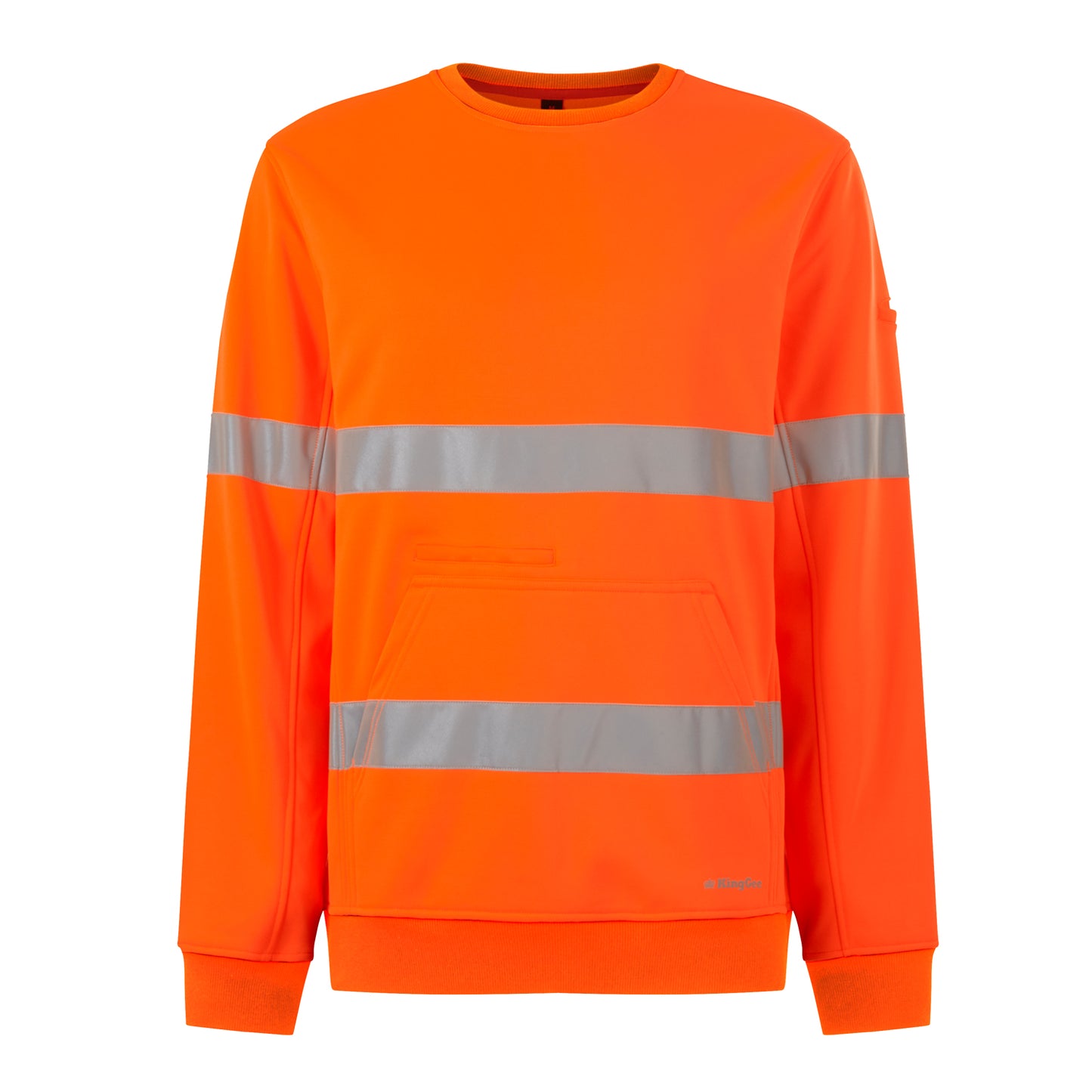 King Gee K55059 Reflective Crew Neck  Fleece