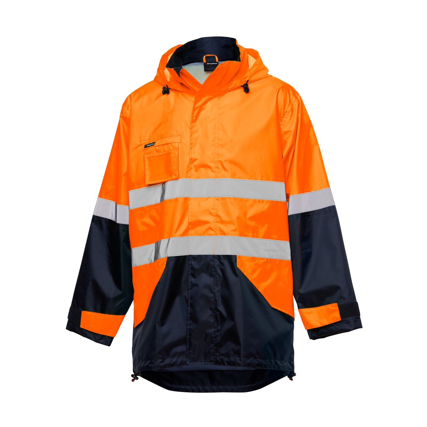 King Gee K55200 Originals Waterproof Hi-Vis Reflective Lightweight Jacket